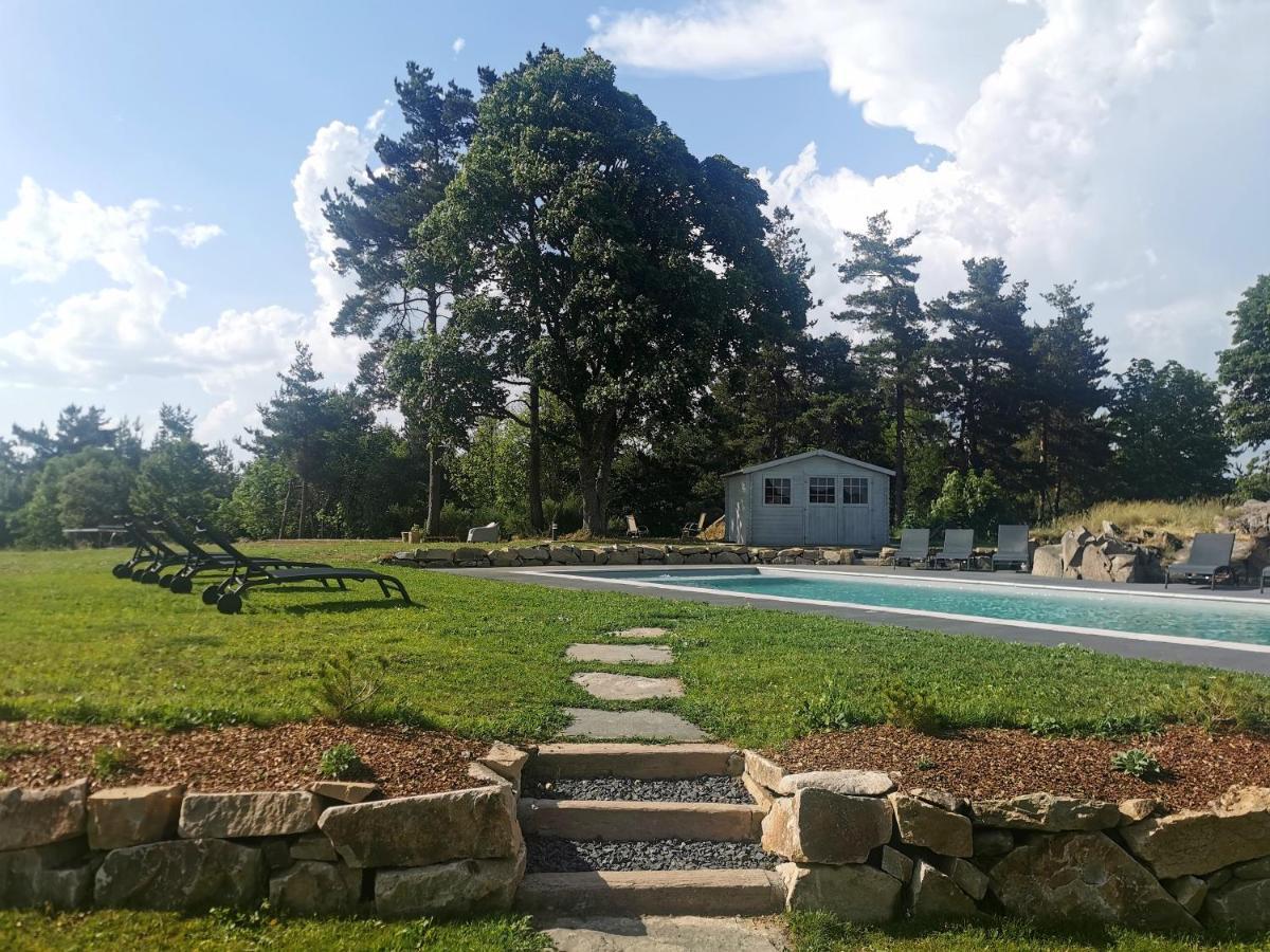 Chez Marius Villa Saint-Agrève Eksteriør billede