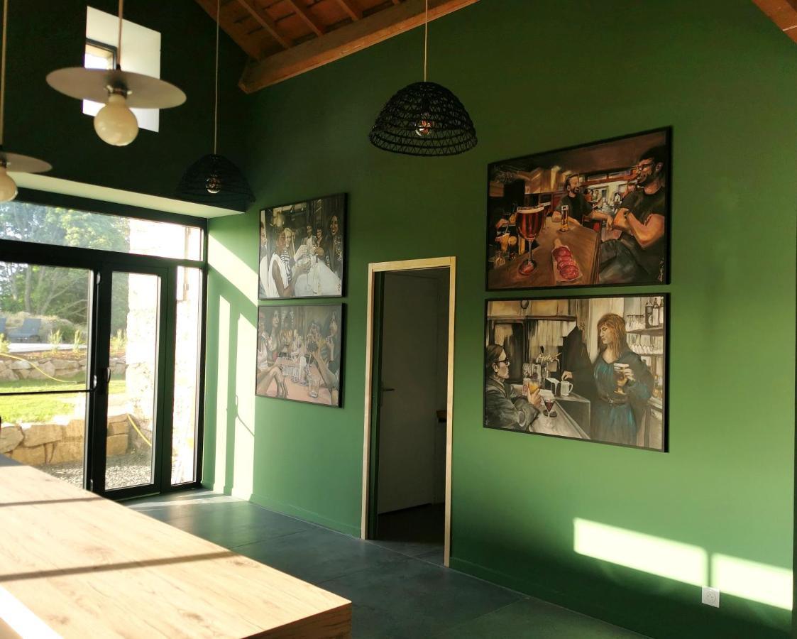 Chez Marius Villa Saint-Agrève Eksteriør billede