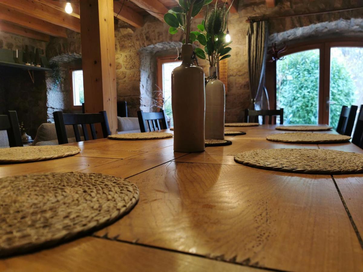 Chez Marius Villa Saint-Agrève Eksteriør billede