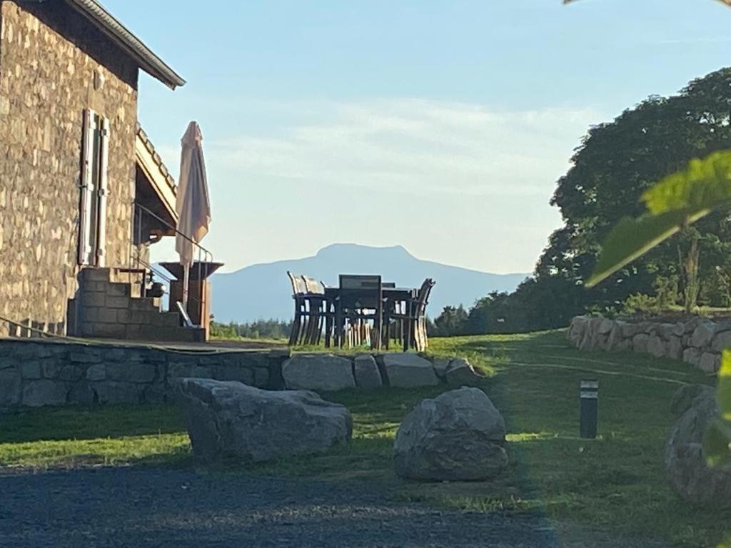 Chez Marius Villa Saint-Agrève Eksteriør billede